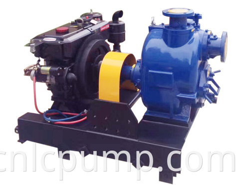 Self Priming diesel engine centrifugal Sewage Pump